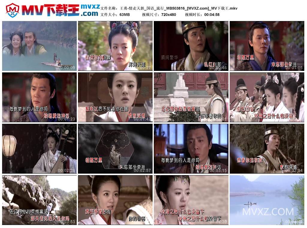 王勇-情走天涯_国语_流行_MB503816